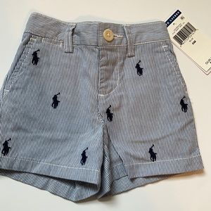 Ralph Lauren Baby Boy logo shorts - - size 6 months